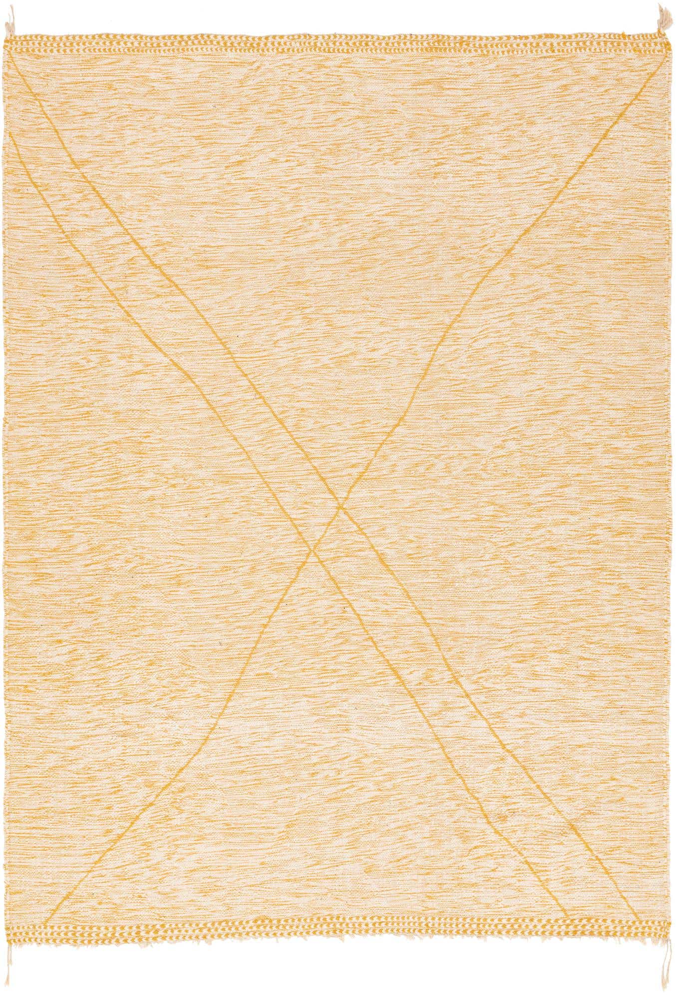 9' 3 x 12' 1 Hand Knotted Moroccan Wool Rug