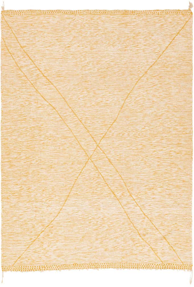 9' 3 x 12' 1 Hand Knotted Moroccan Wool Rug