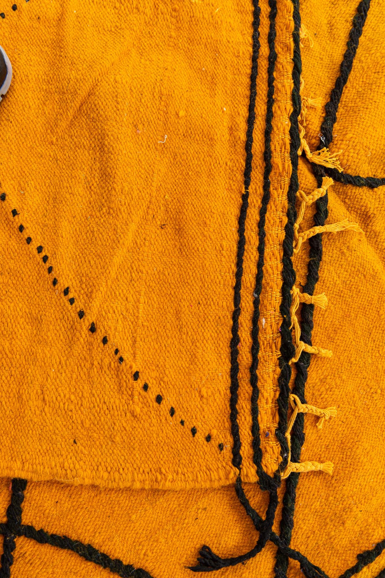 7' x 10' 4 Hand Knotted Moroccan Wool Rug
