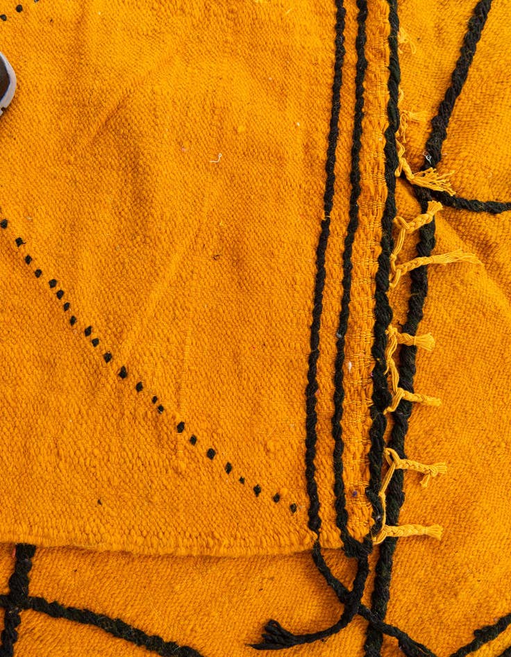 Detail image of 7' x 10' 4  Hand Knotted Moroccan Wool Rug