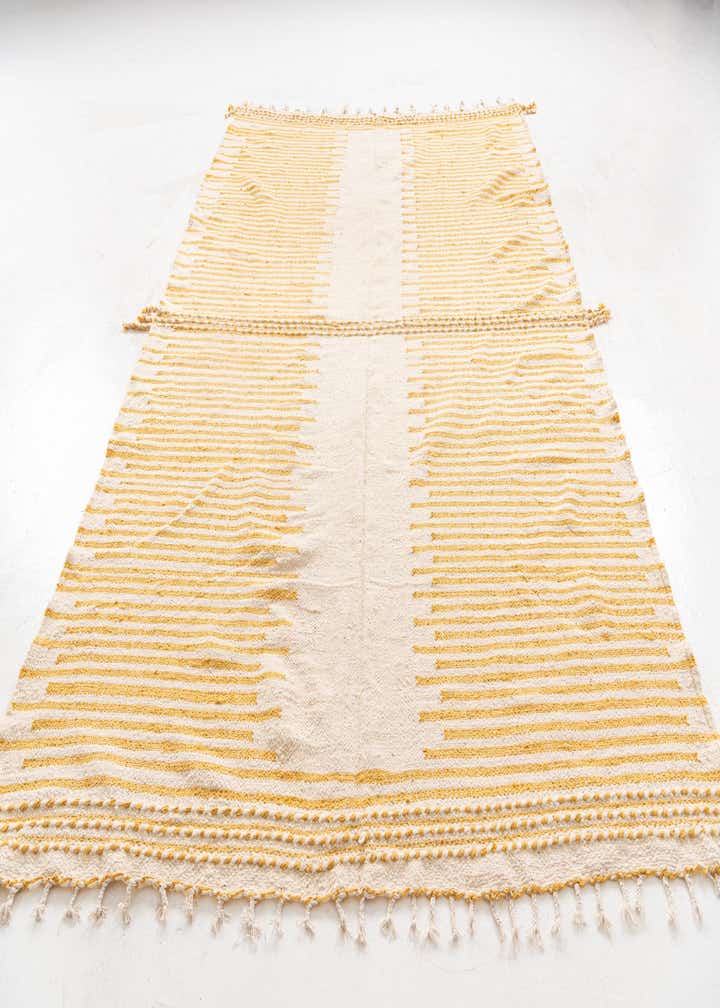 7' x 11' Hand Knotted Moroccan Wool Rug