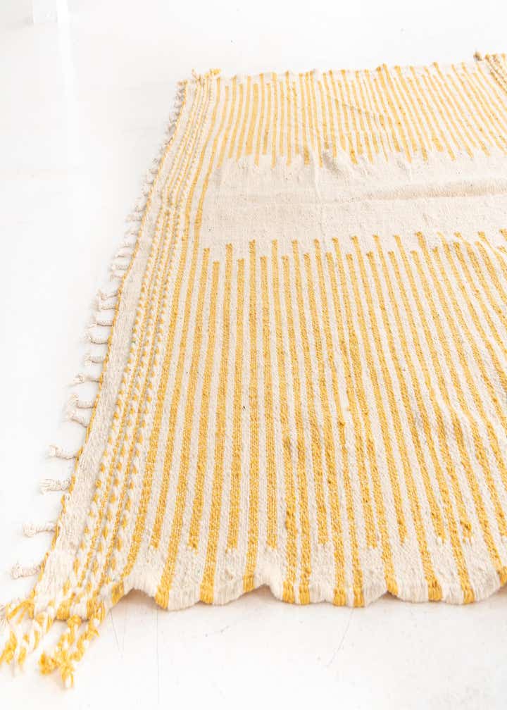 7' x 11' Hand Knotted Moroccan Wool Rug