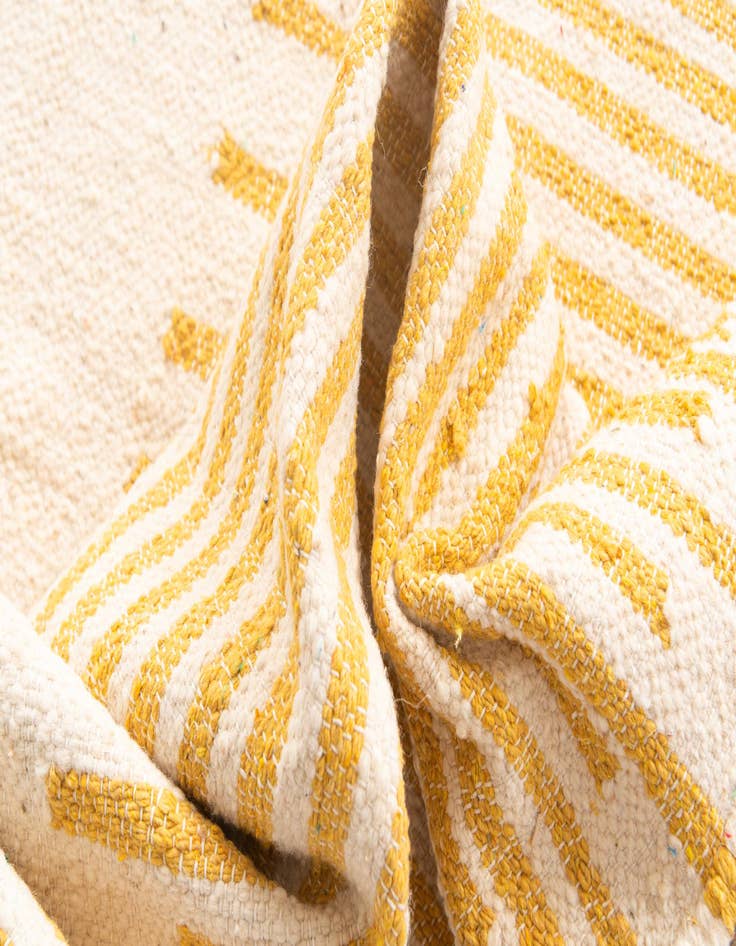 Detail image of 7' x 11'  Hand Knotted Moroccan Wool Rug