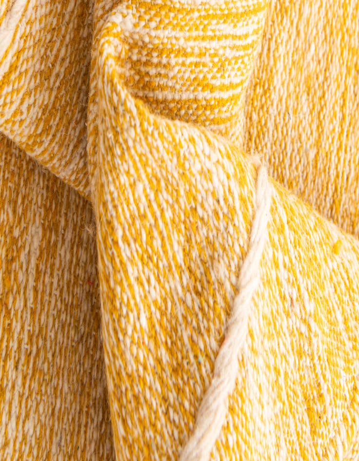 Detail image of 6' 9 x 10'  Hand Knotted Moroccan Wool Rug