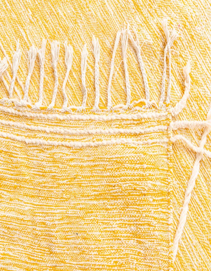 Detail image of 6' 9 x 10'  Hand Knotted Moroccan Wool Rug