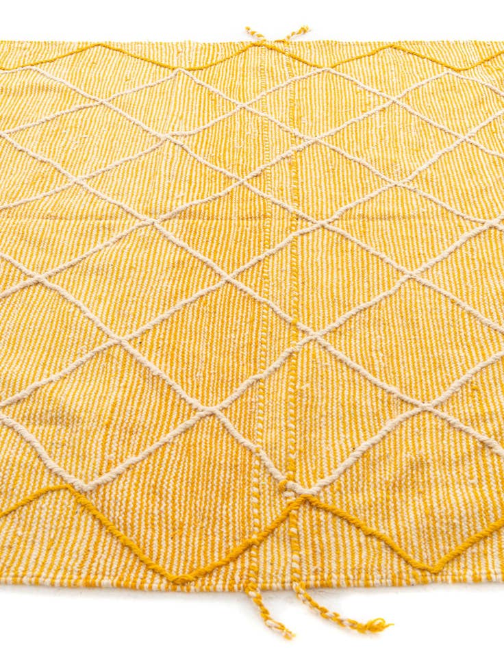 Detail image of 6' 9 x 10' 4  Hand Knotted Moroccan Wool Rug