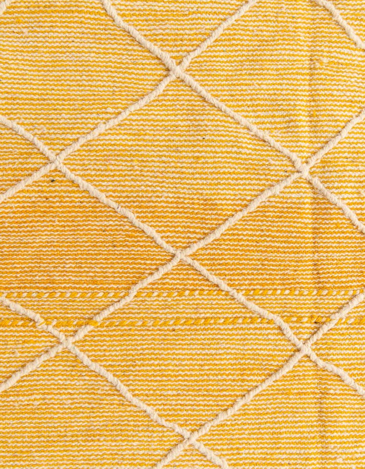 Detail image of 6' 9 x 10' 4 Hand Knotted Moroccan Wool Rug