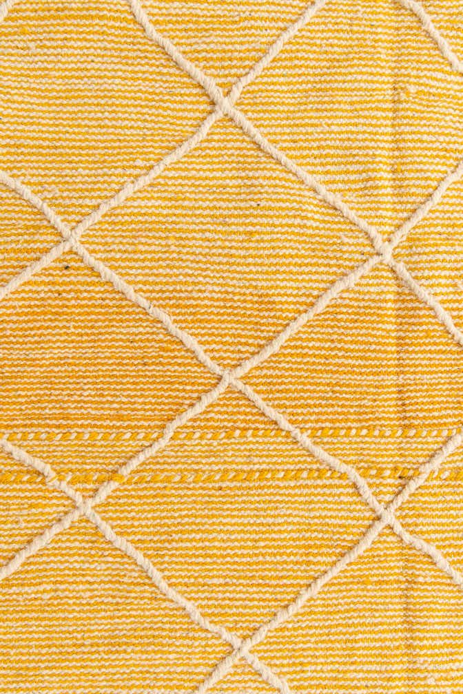 6' 9 x 10' 4 Hand Knotted Moroccan Wool Rug