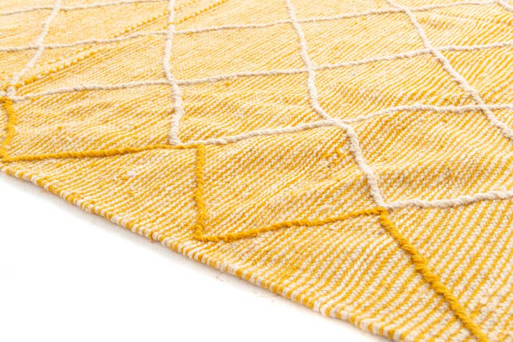 Detail image of 6' 9 x 10' 4 Hand Knotted Moroccan Wool Rug