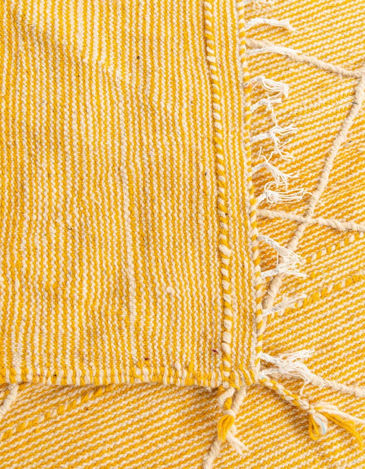 Detail image of 6' 9 x 10' 4  Hand Knotted Moroccan Wool Rug