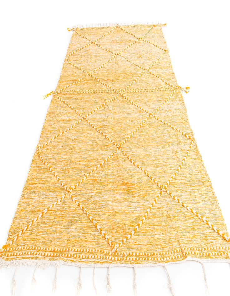 Detail image of 6' x 9' 8  Hand Knotted Moroccan Wool Rug