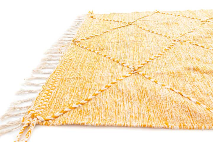 6' x 9' 8 Hand Knotted Moroccan Wool Rug