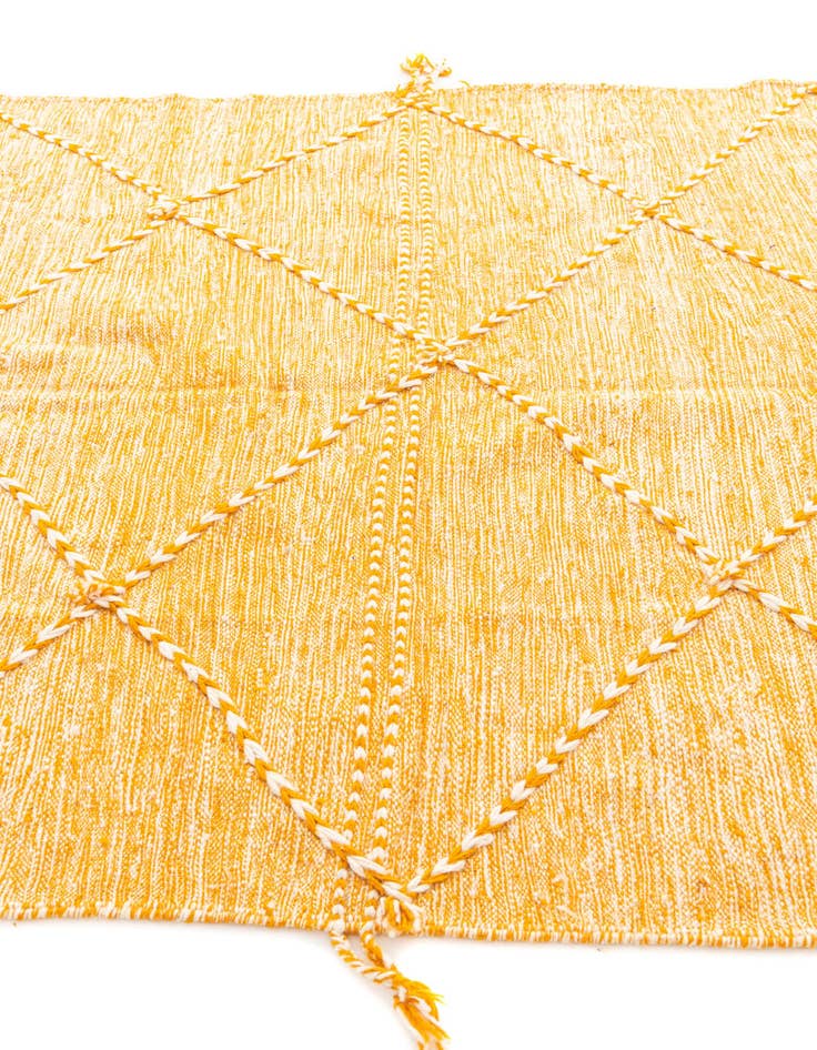 Detail image of 6' x 9' 8  Hand Knotted Moroccan Wool Rug