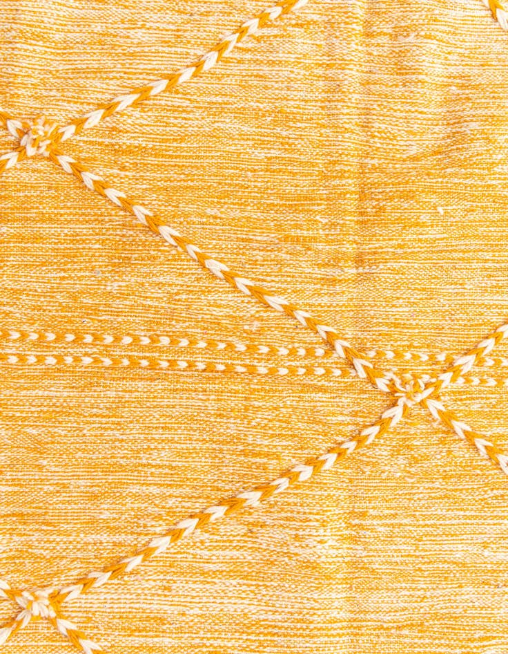 Detail image of 6' x 9' 8  Hand Knotted Moroccan Wool Rug