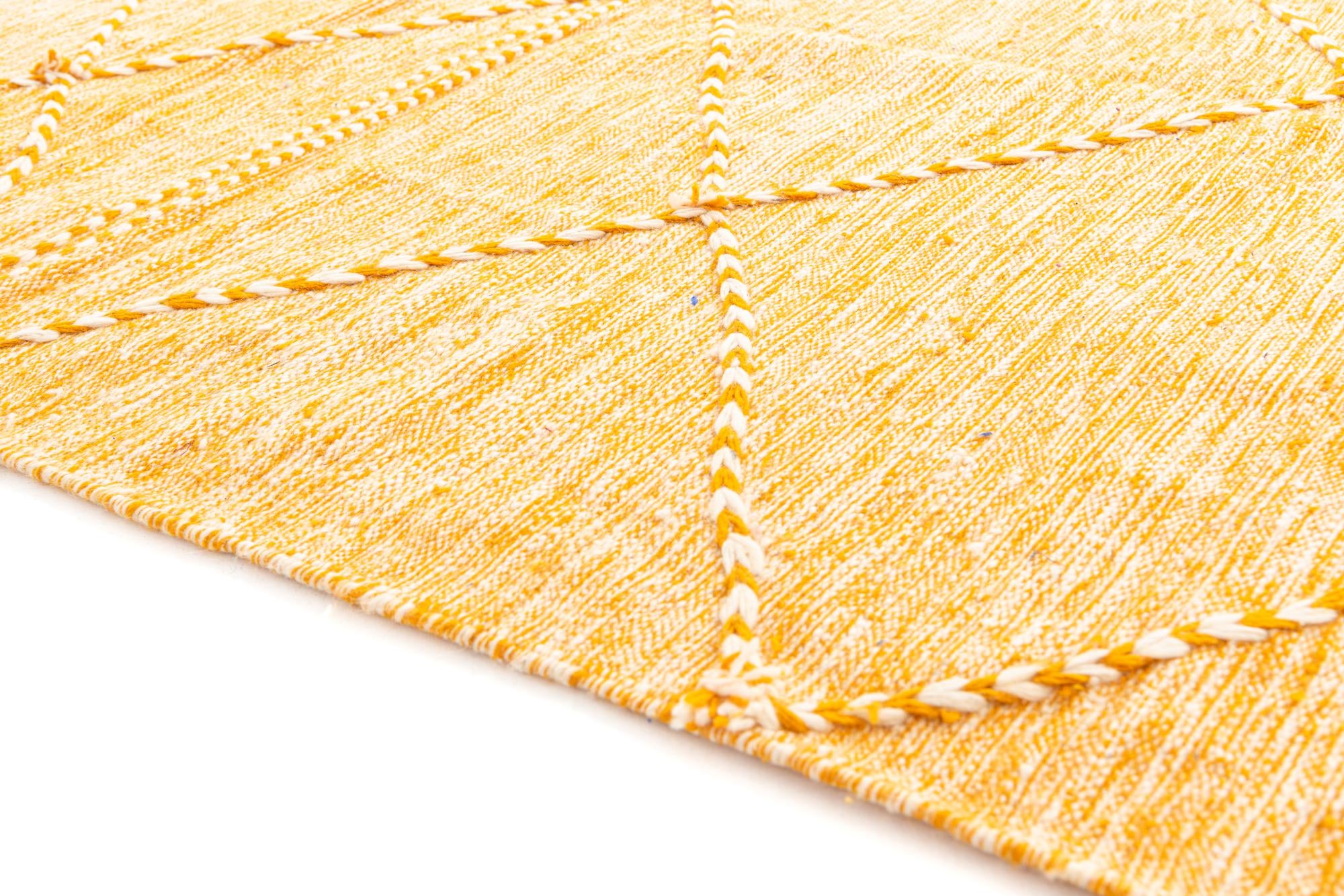 6' x 9' 8 Hand Knotted Moroccan Wool Rug