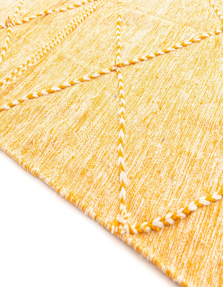 Detail image of 6' x 9' 8  Hand Knotted Moroccan Wool Rug