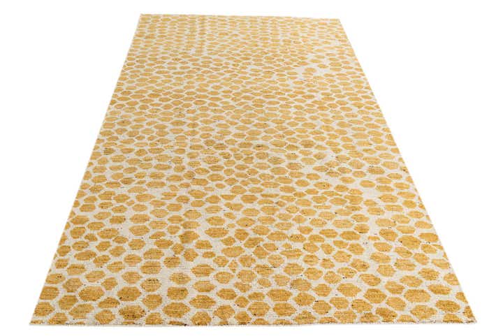 5' 10 x 9' 1 Hand Knotted Moroccan Wool Rug
