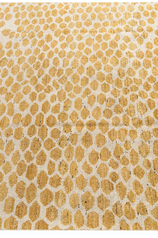 5' 10 x 9' 1 Hand Knotted Moroccan Wool Rug