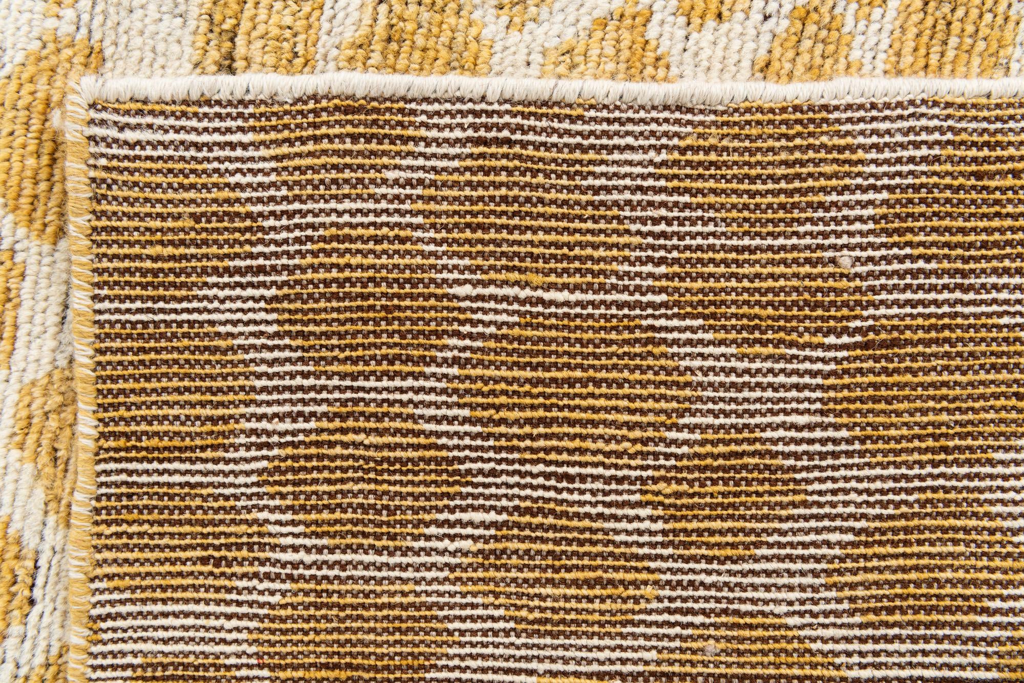 5' 10 x 9' 1 Hand Knotted Moroccan Wool Rug
