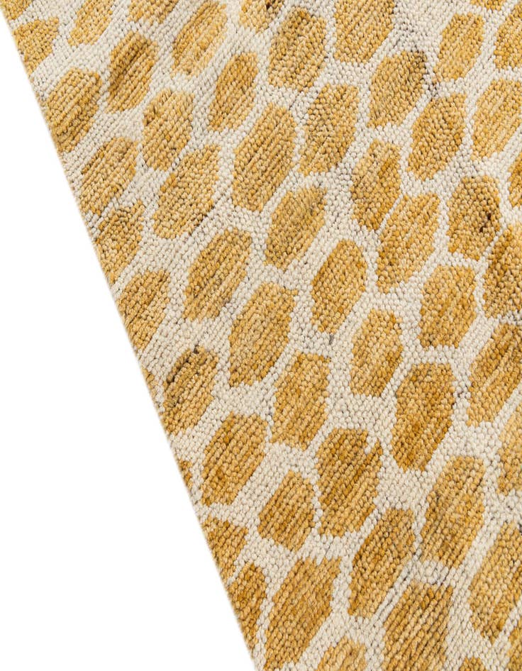 Detail image of 5' x 8'  Hand Knotted Moroccan Wool Rug