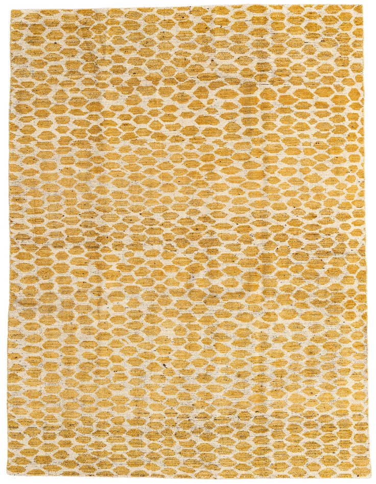 Detail image of 6' x 9' 2 Hand Knotted Moroccan Wool Rug