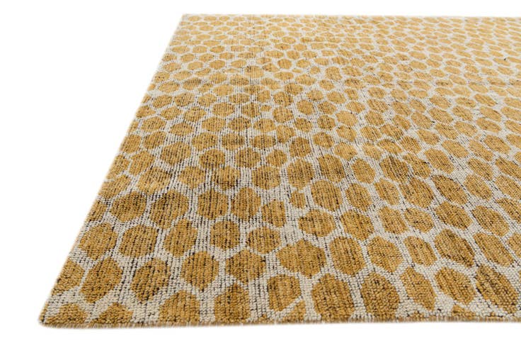 Detail image of 6' 2 x 9' Hand Knotted Moroccan Wool Rug