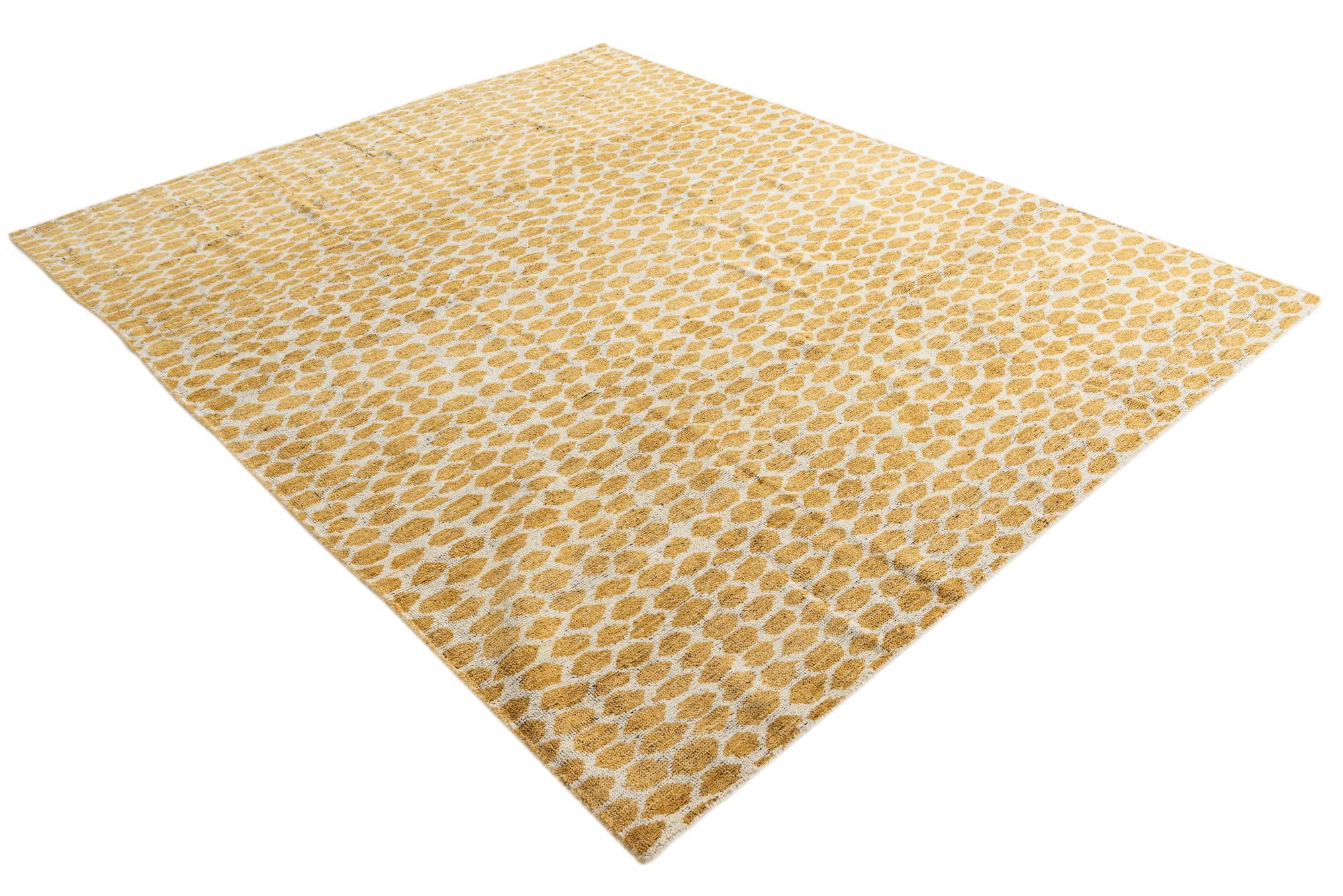 8' 1 x 10' 1 Hand Knotted Moroccan Wool Rug