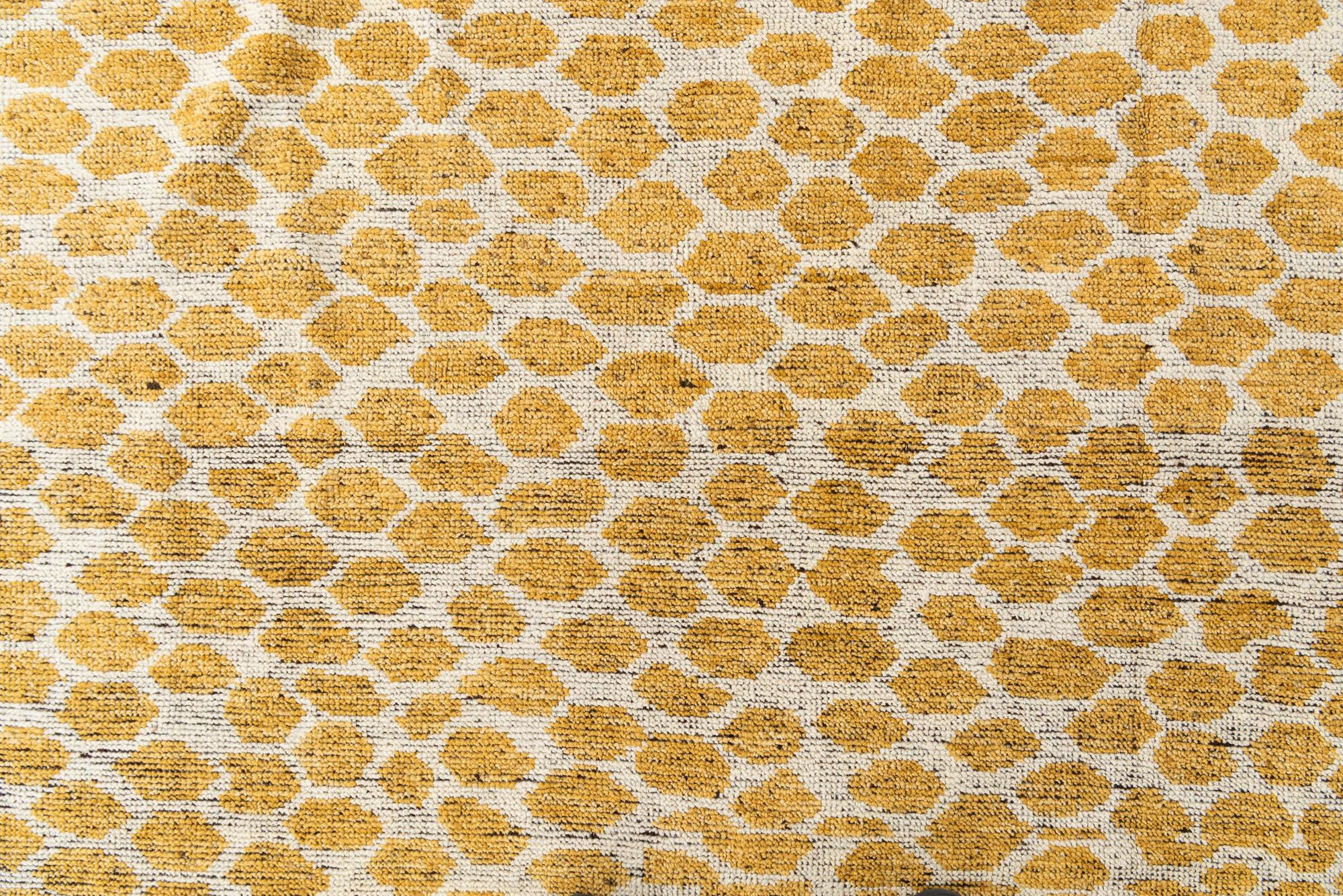 8' 1 x 10' 1 Hand Knotted Moroccan Wool Rug