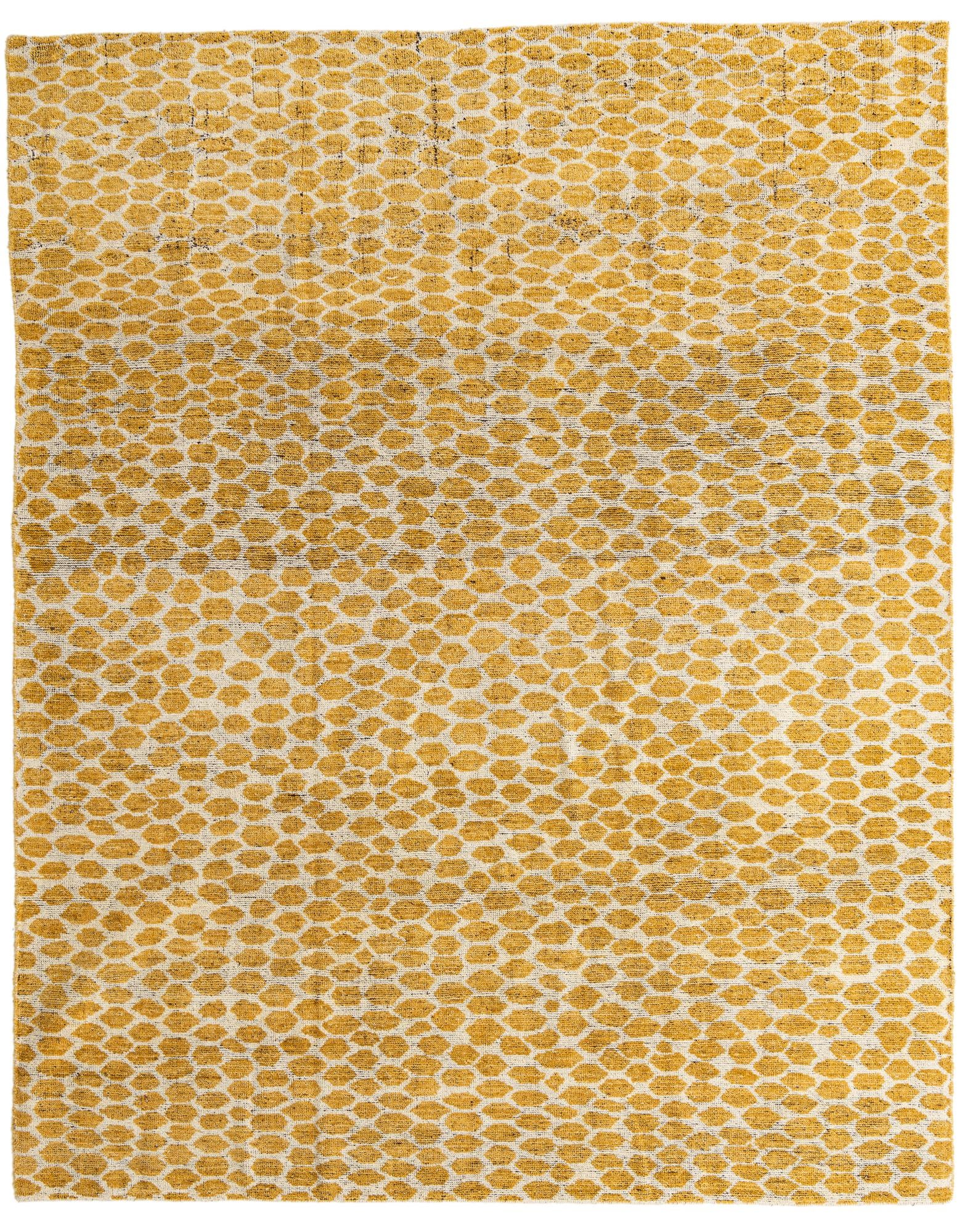 8' 1 x 10' 1 Hand Knotted Moroccan Wool Rug