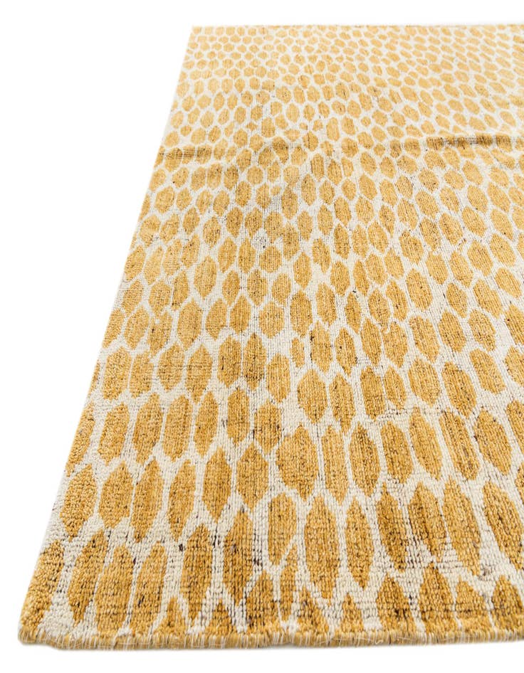 Detail image of 6' x 9' 2 Hand Knotted Moroccan Wool Rug