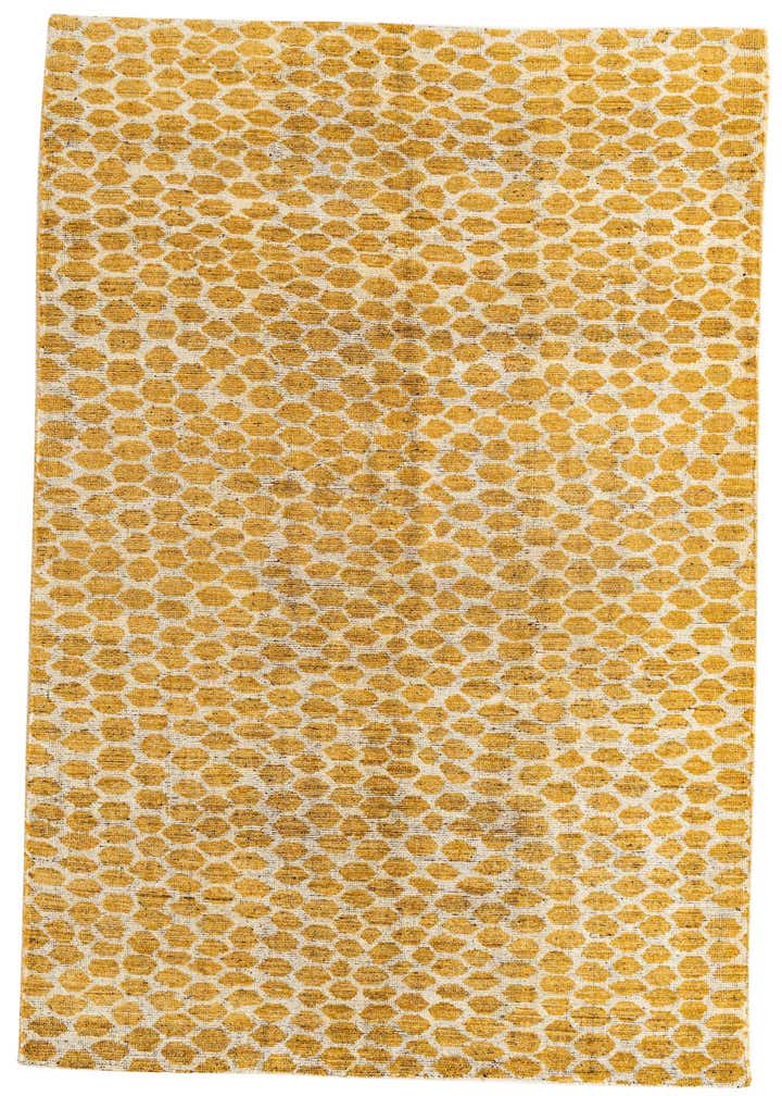 6' x 9' 2 Hand Knotted Moroccan Wool Rug