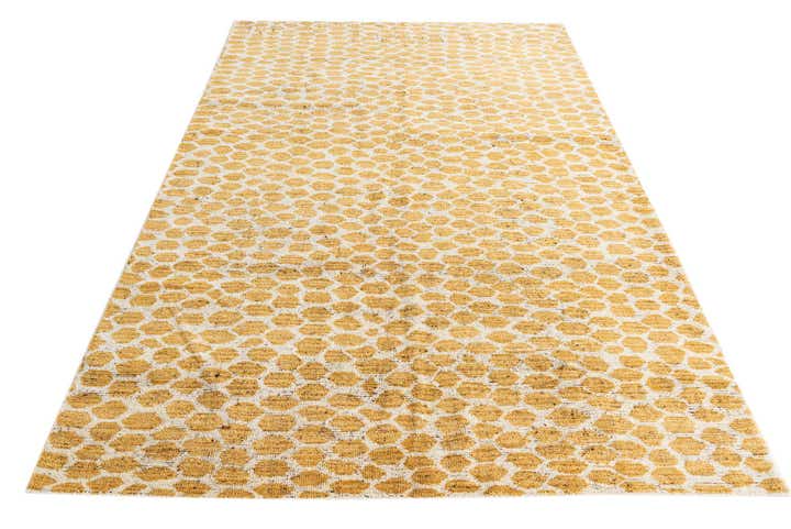 6' 1 x 9' 2 Hand Knotted Moroccan Wool Rug