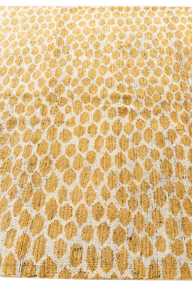 6' 1 x 9' 2 Hand Knotted Moroccan Wool Rug
