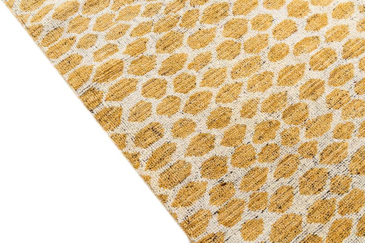 Detail image of 6' 1 x 9' 2 Hand Knotted Moroccan Wool Rug