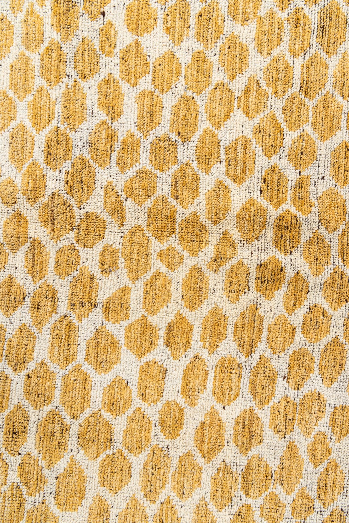 6' 1 x 9' 2 Hand Knotted Moroccan Wool Rug