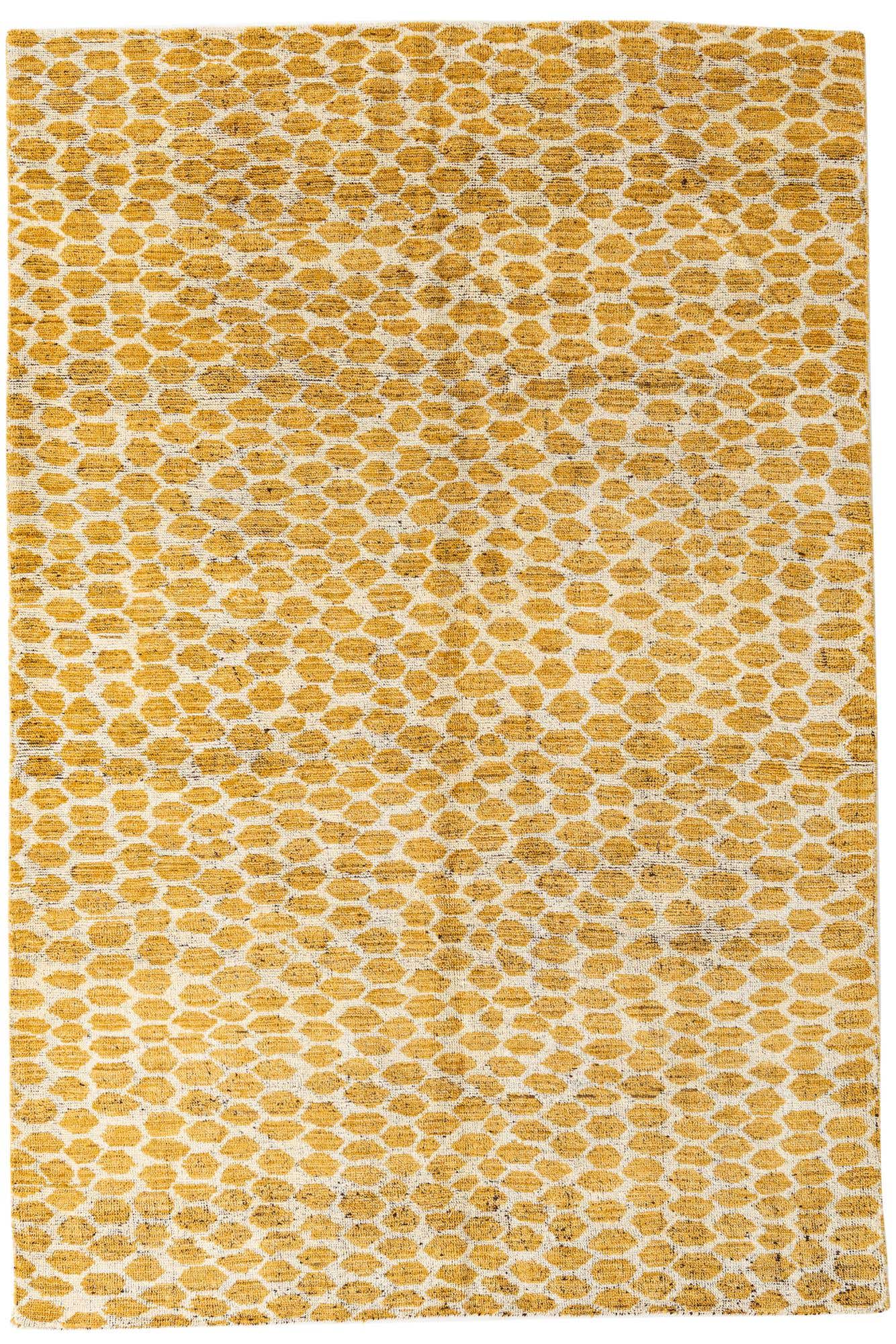 6' 1 x 9' 2 Hand Knotted Moroccan Wool Rug