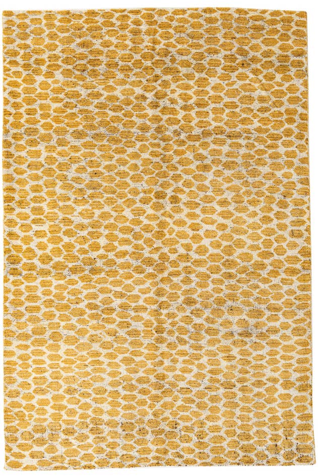 Detail image of 6' 1 x 9' 2 Hand Knotted Moroccan Wool Rug