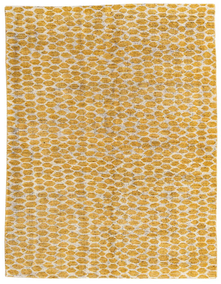 Detail image of 6' x 9' Hand Knotted Moroccan Wool Rug