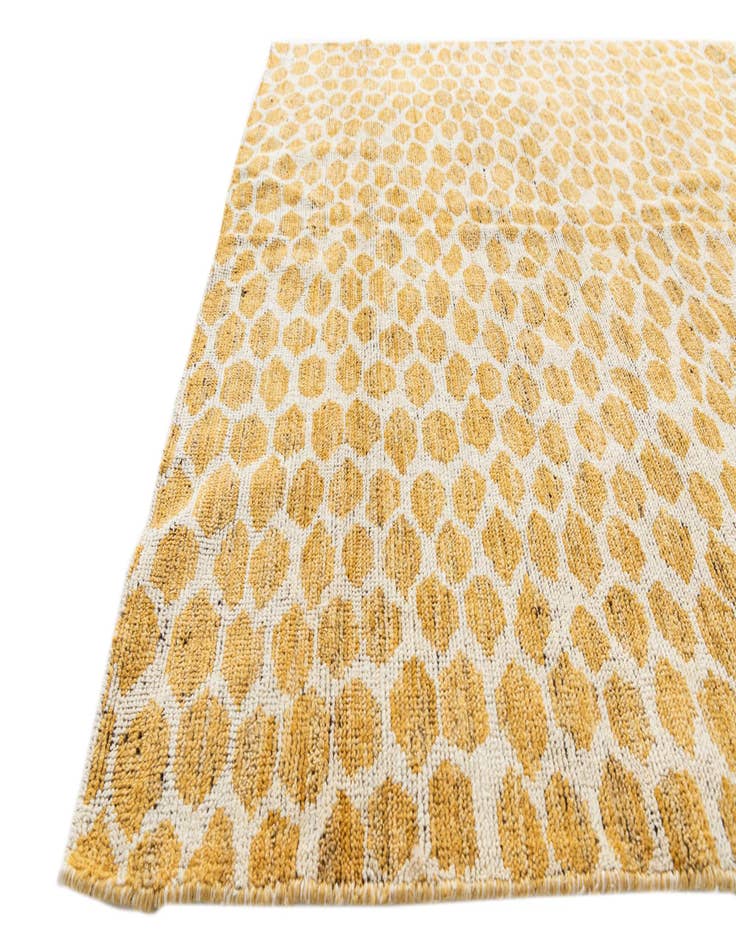 Detail image of 5' 10 x 8' 10  Hand Knotted Moroccan Wool Rug