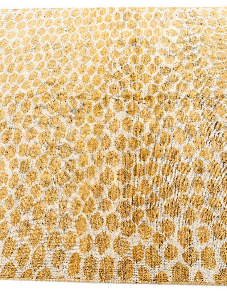 Detail image of 5' 10 x 8' 10  Hand Knotted Moroccan Wool Rug