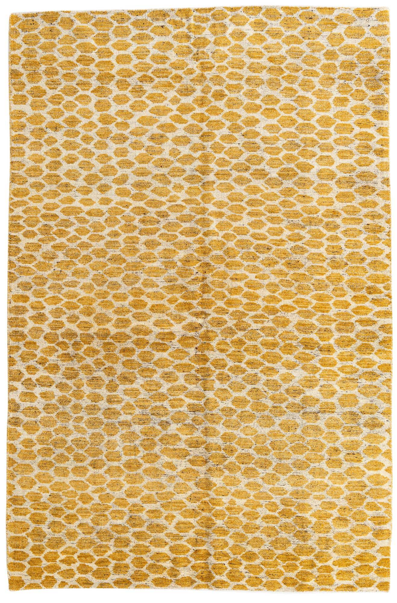 5' 10 x 8' 10 Hand Knotted Moroccan Wool Rug