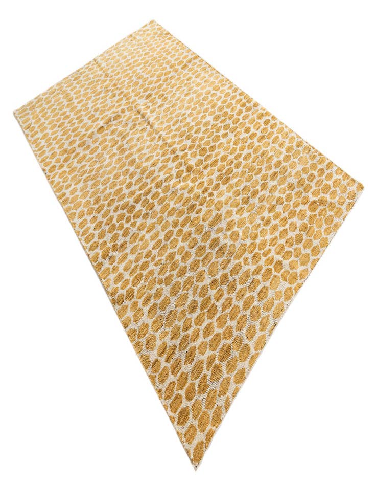 Detail image of 6' x 9'  Hand Knotted Moroccan Wool Rug