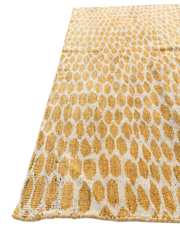 Detail image of 6' x 9'  Hand Knotted Moroccan Wool Rug