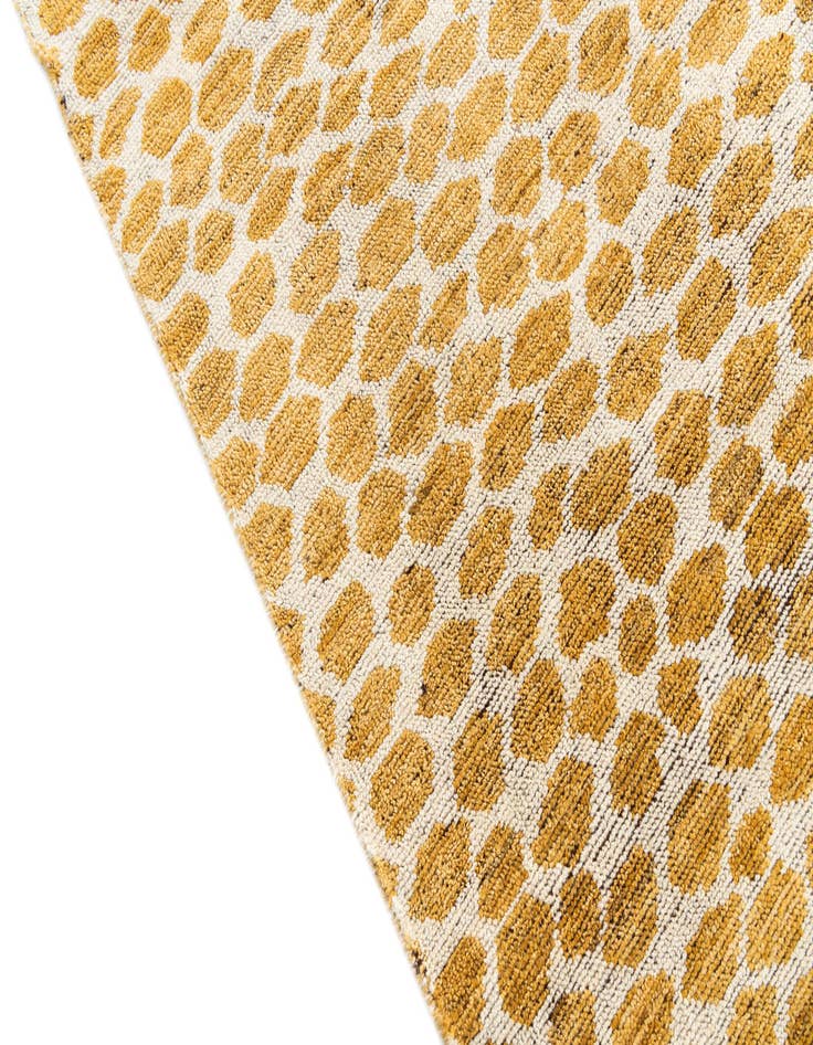 Detail image of 6' x 9'  Hand Knotted Moroccan Wool Rug