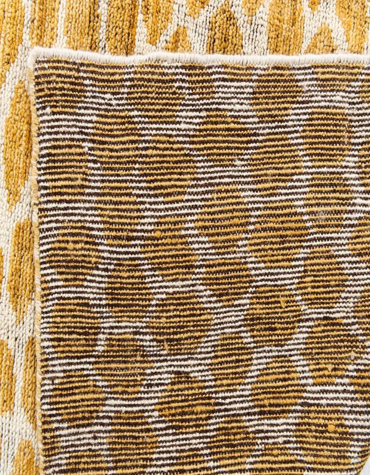 Detail image of 6' x 9'  Hand Knotted Moroccan Wool Rug