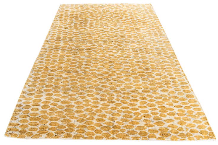 Detail image of 6' x 9' 2 Hand Knotted Moroccan Wool Rug
