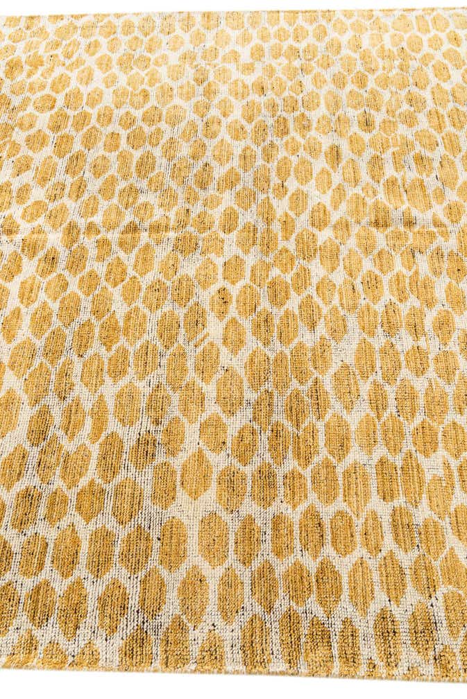 6' x 9' 2 Hand Knotted Moroccan Wool Rug