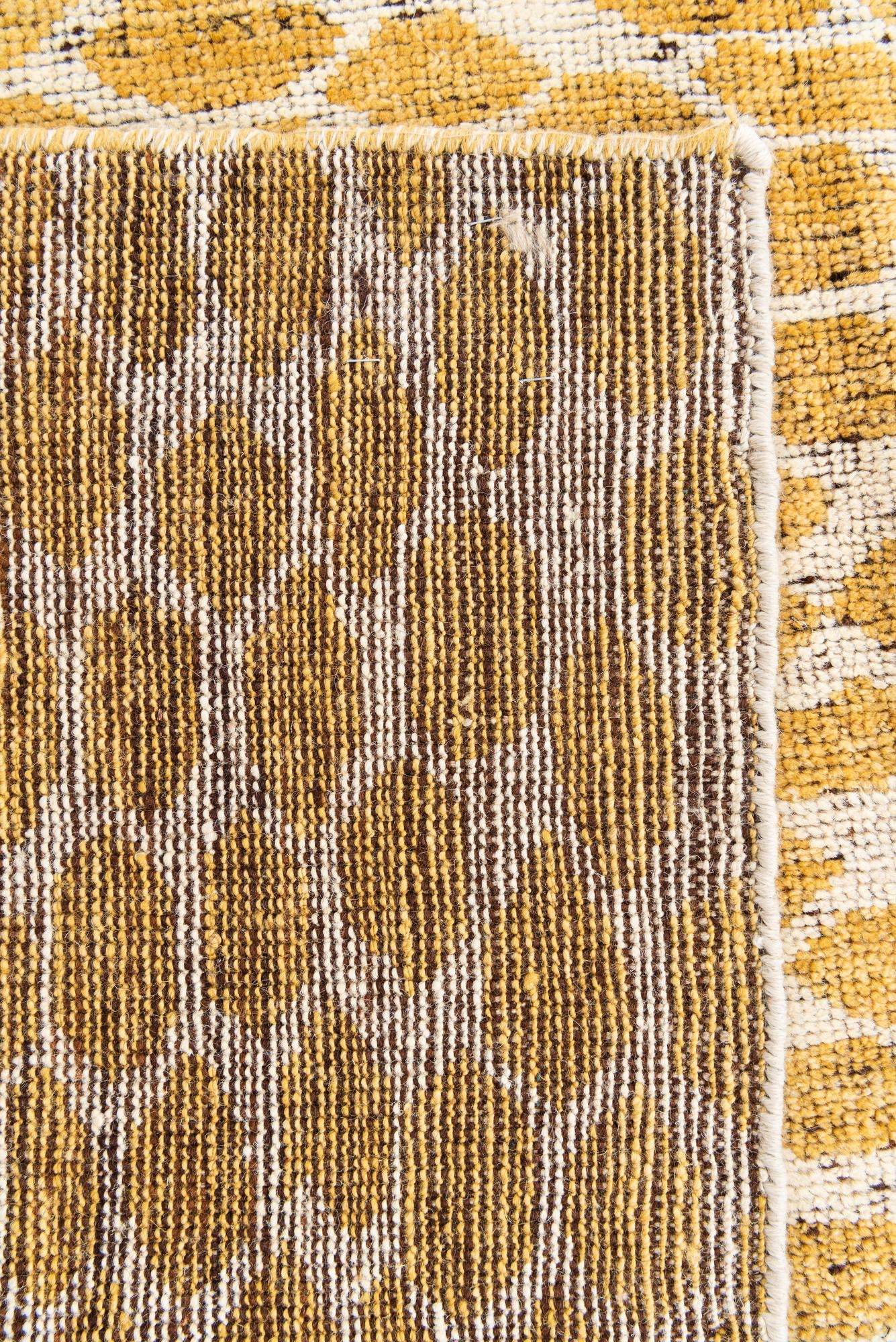 6' 1 x 8' 9 Hand Knotted Moroccan Wool Rug