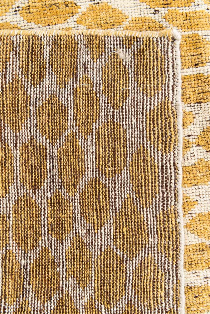 6' 1 x 8' 9 Hand Knotted Moroccan Wool Rug