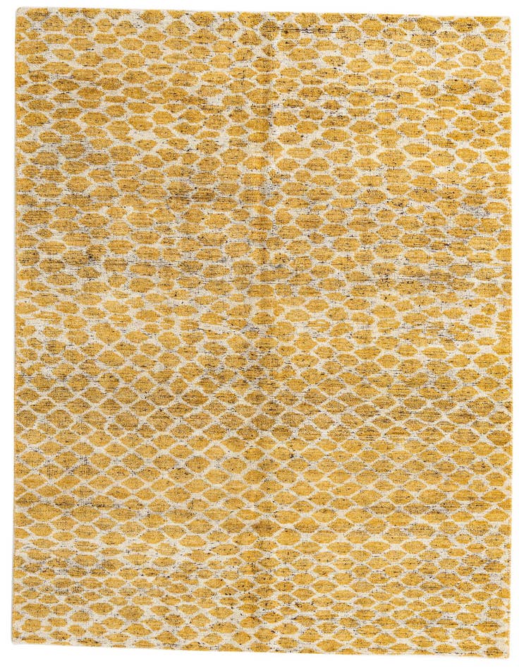 Detail image of 6' x 9' 1 Hand Knotted Moroccan Wool Rug